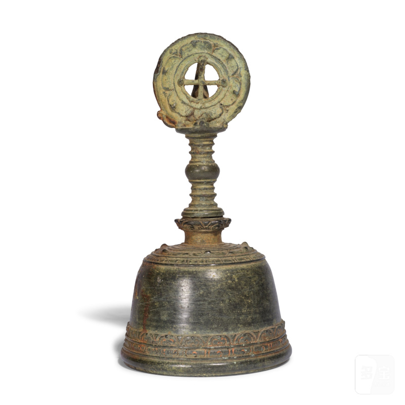 印度尼西亞 爪哇 十一世紀 銅鈴 | CLOCHE RITUELLE EN BRONZE - 图7